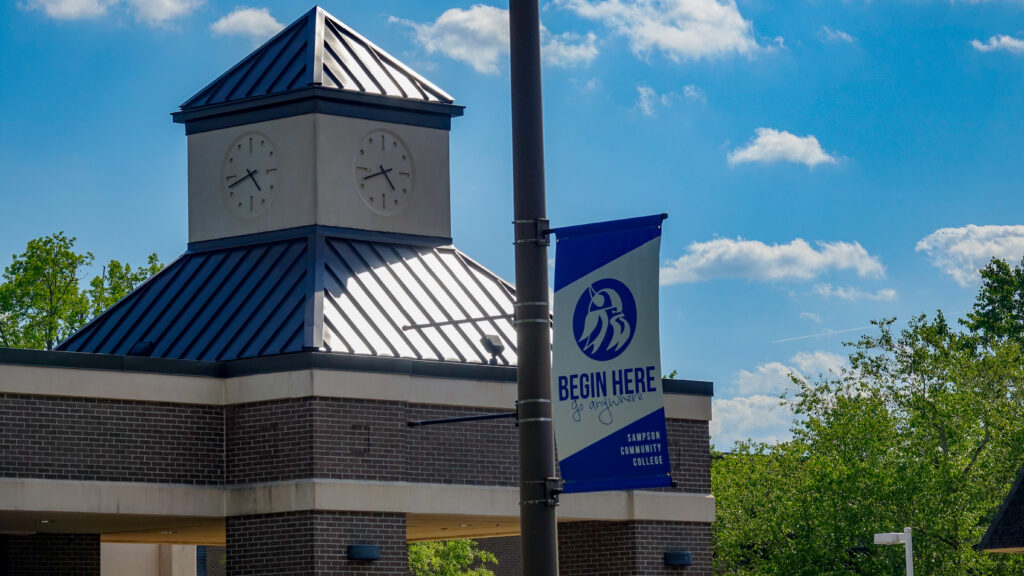 Banner and Clocktower