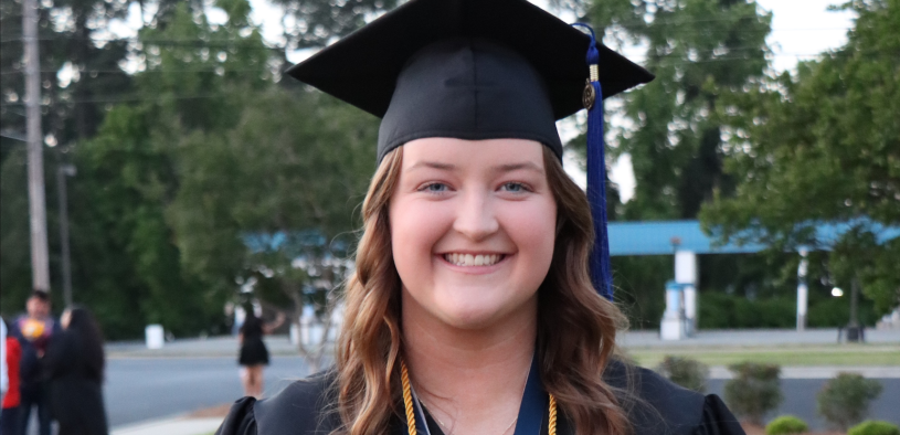 Jenna McLamb Becomes First CCP Student to Graduate with Teacher Prep Degree