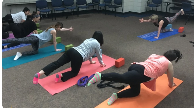 SCC Instructor Offers Yoga at SCC